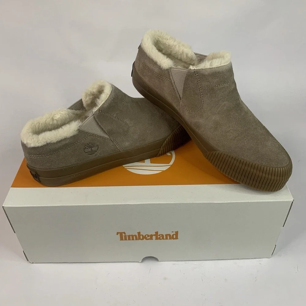 Timberland Womens Skyla‎ Bay 2 Warm Lined Premium Suede Clog-Shoe Size 8